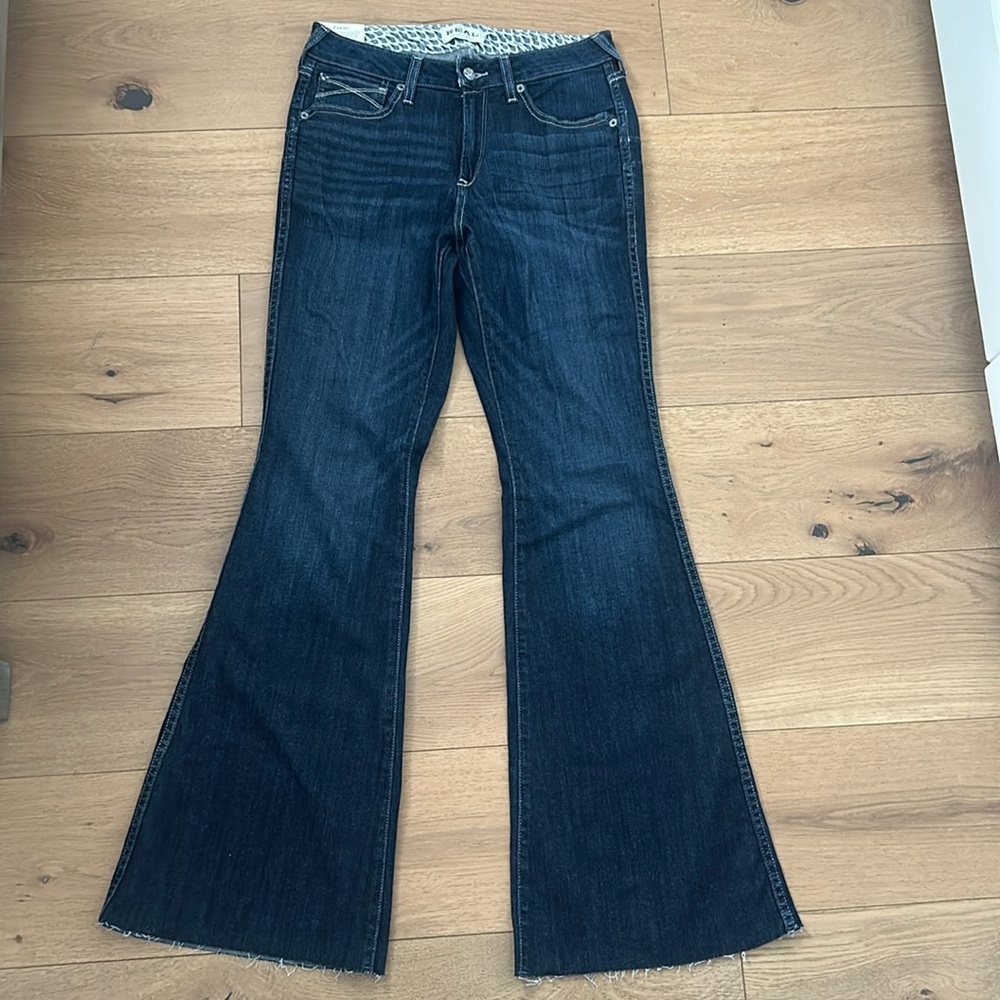 Ariat Womens High Rise Flare Jeans